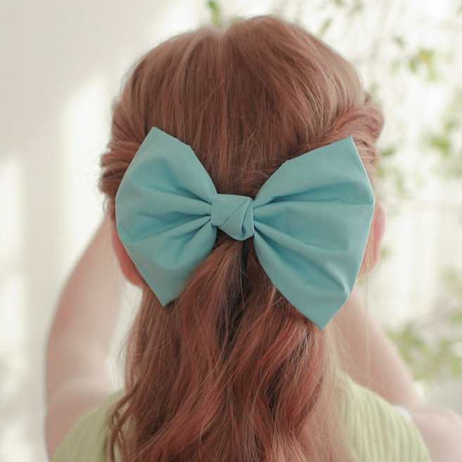 럭키밤비네 미미리본 집게핀