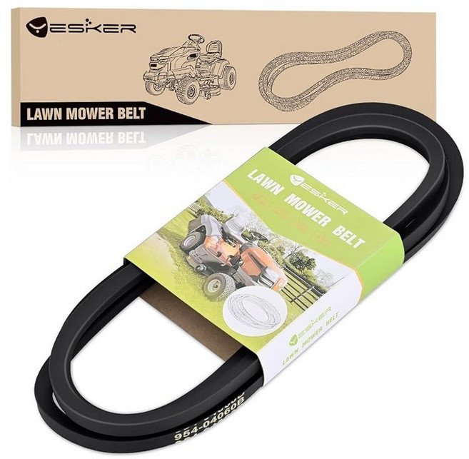 Yesker 125907X 데크 벨트 1.3cm x 228.6cm(1/2인치 90인치) 잔디 깎는 기계 드라이브 장인 Husqvarna AYP Poulan Jonsered Di, 954-04060C