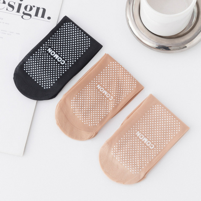 피누라 탄탄한 양말스타킹 쫀쫀한 논슬립미끄럼방지 중목스타킹 10컬레세트