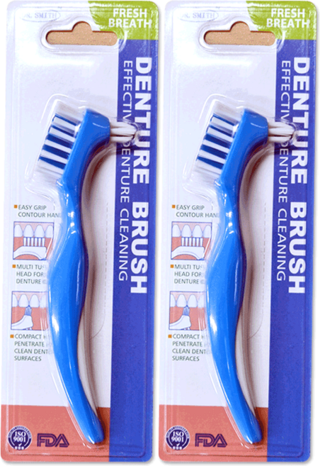 덴트픽스 틀니칫솔, 2개, 1개입