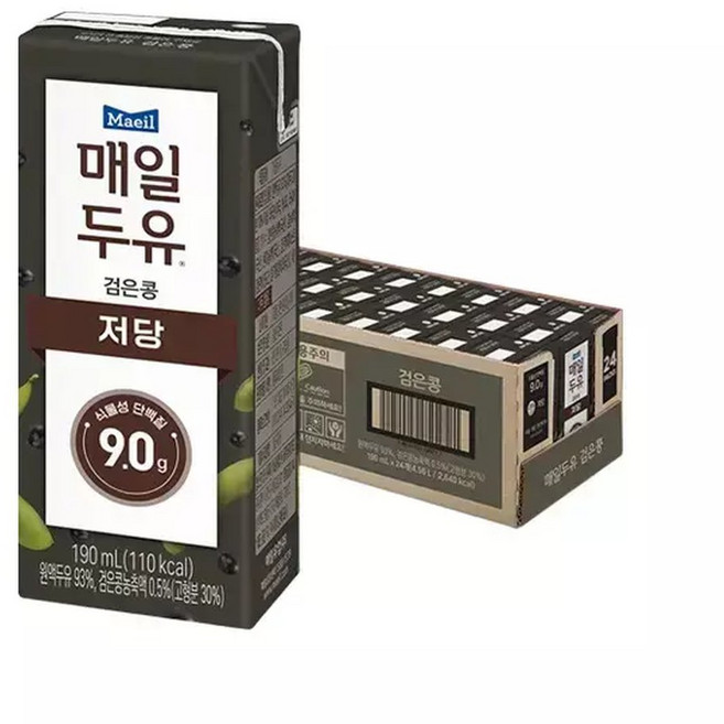 매일두유 검은콩 190ml 24개