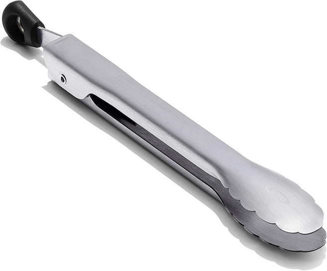 OXO 굿 그립 7인치 미니 집게 스테인리스 스틸, 7-Inch Mini 2-Pack