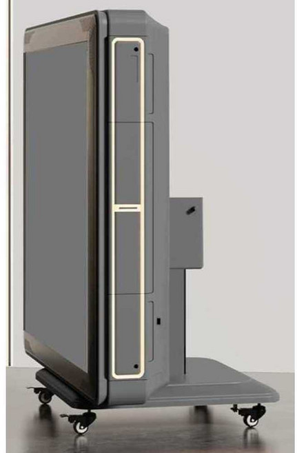 전동 마작 기계 취미 가정용 게임기계 고급 파티 중국체스 화투, 1개, 스페이스 그레이 카드 포함