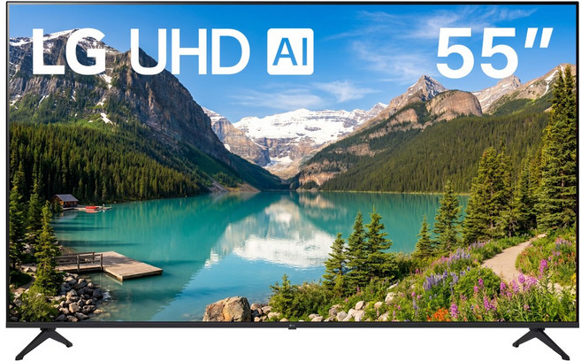 LG Ultra HD TV, 138cm(55인치), UA7500, 스탠드형, 방문설치