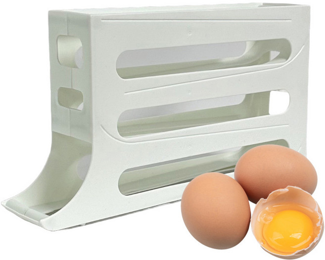 냉장고수납 계란트레이 슬라이드형케이스 소형정리함