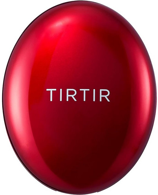 TIRTIR Mask Fit 紅氣墊粉餅 水光遮瑕 SPF40 PA++ 72H持妝 21N Ivory 18g, 紅18g-21N, 1個