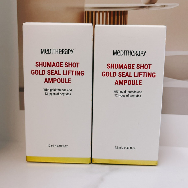 Meditherapy 金絲精華12ml - 深層滋養 改善細紋 提亮膚色, 1個