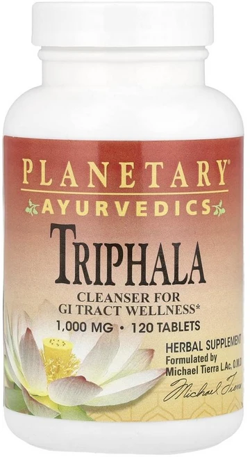 플래네터리 허벌스 아유르베딕 트리팔라 Planetary Herbals Ayurvedics Triphala 120정, 1개 - 쿠팡