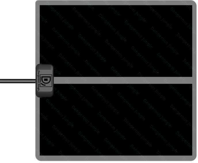 파충류 사육장 온열 패드 거북이 뱀 크레 도마뱀, 1개, 48w 3단 기어 가열 패드