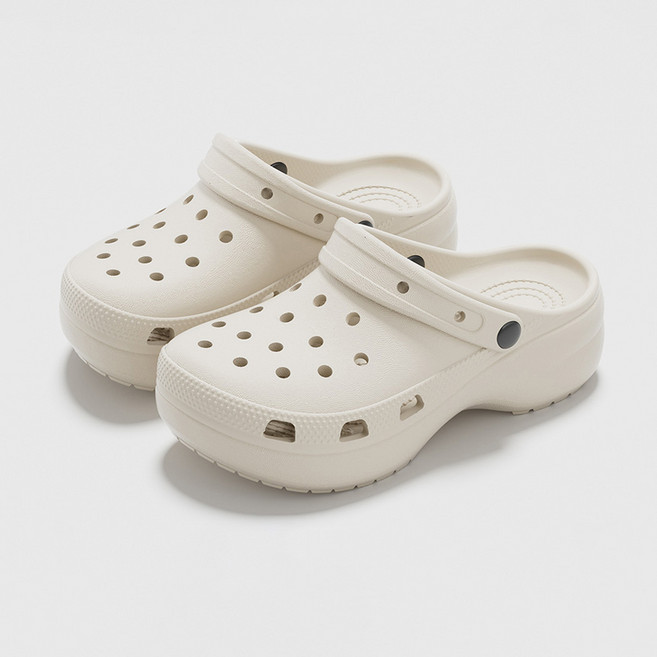 파인스카이 컴포드 여성 쿠션 발편한 푹신한 아쿠아 심플 여름 무중력 통굽 슬리퍼