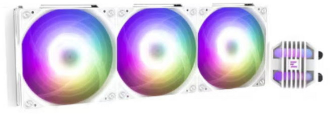 잘만 CPU쿨러, 1개, 화이트, ALPHA II SE A36 WHITE