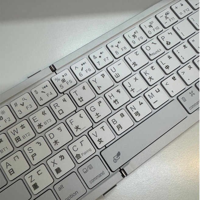 Nillkin 藍牙鍵盤, 灰色, NK-KB-MGB-G, 無