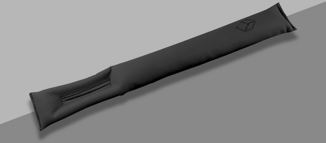 벤딕트 시트 틈새 사이드 크랙 쿠션 커버, 블랙, 1개