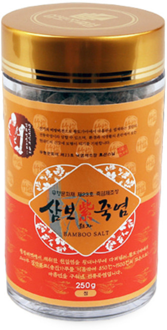 삼보죽염 9회구운 자죽염 정 250g 먹기편한 죽염 건강관리 건강한 죽염소금, 1개
