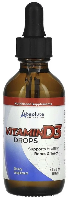 앱솔루트뉴트리션 비타민 D3 드롭, 1개, 60ml - 쿠팡