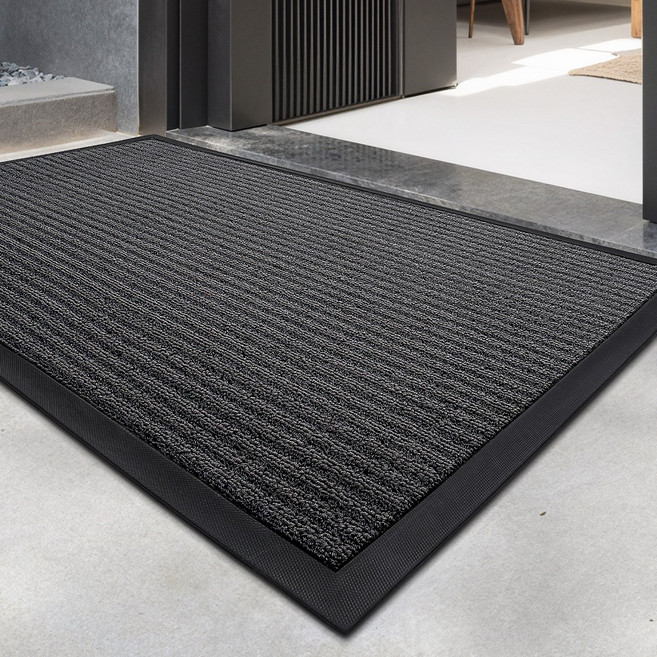 DEXI 1개 현관매트 바닥 출입구 발판 매트 웰컴 현관 미끄럼방지 현관 발매트 패턴 베란다 신발장, B