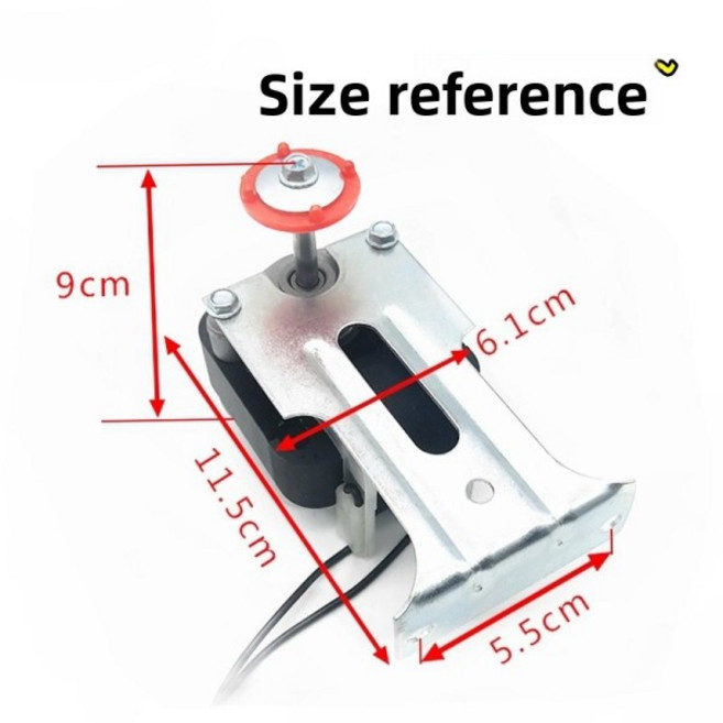 냉장고 팬 진열장 냉각 모터 220V 쉐이디드 폴 비동기 YZF-PSC4W