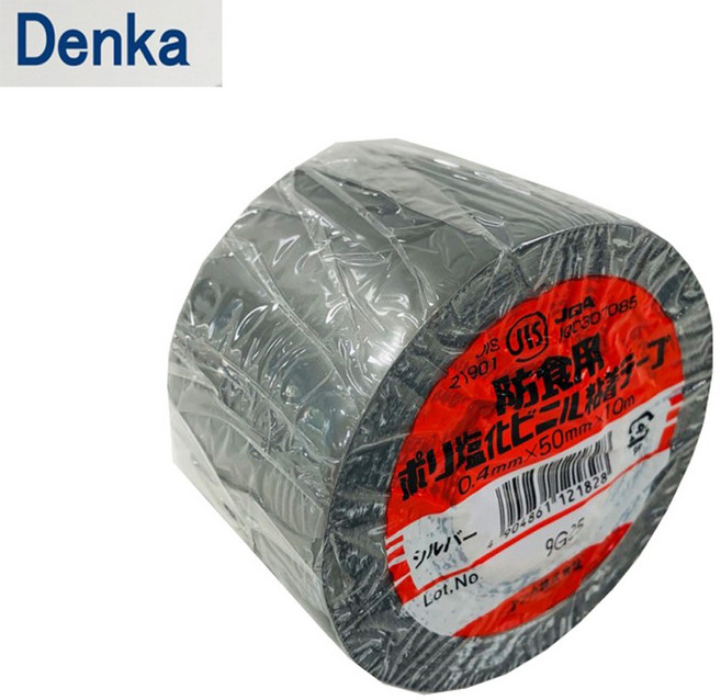 덴카 부식 방지용 테이프 153 방식용 파이프 케이블 배관 보호폭 50mmx10M, 1개