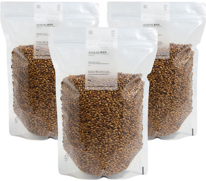 방앗간청년 압력으로 볶은 보리차, 500g, 1개입, 3개