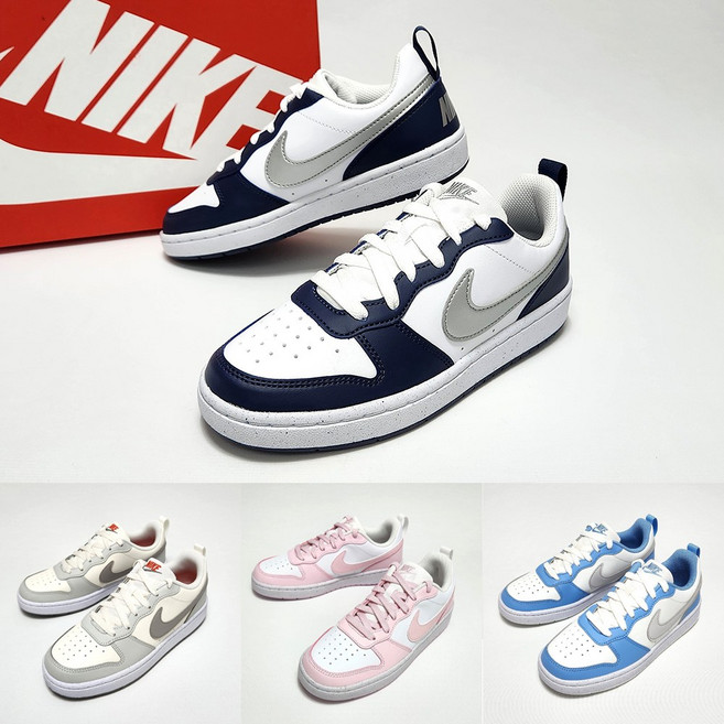 나이키 주니어 코트버로우 225~250 패션 운동화 리크래프트 발편한 키즈 여성 스니커즈 데일리 학생 신발 [국내매장판/AS가능]