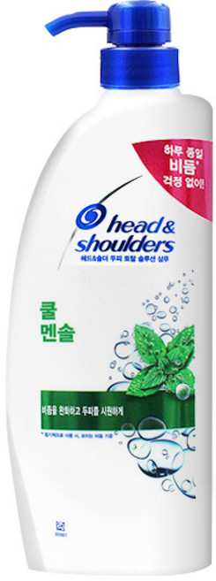 헤드앤숄더 쿨멘솔 샴푸 550ml, 1개