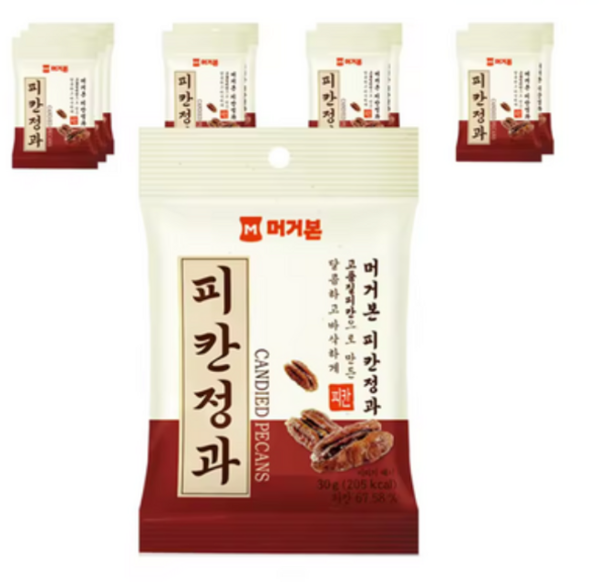머거본 피칸정과 30g x 10봉, 10개