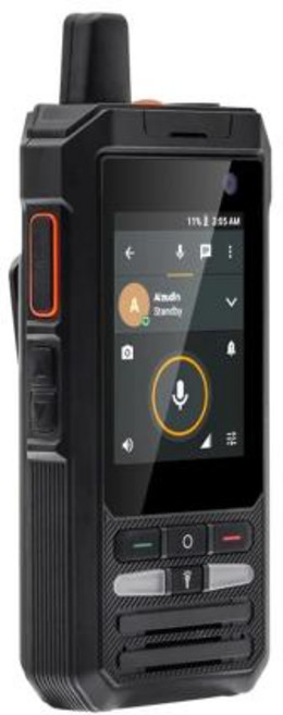 러기드 스마트폰 탱크3S 방수 방진 충격흡수 극강 내구성 UNIWA F80S POC 워키토키 견고한 4G 휴대폰 스프레드트럼 쿼드 코어 1GB 8GB 5300mAh 배터리 2.4, 1G, 8G, Black