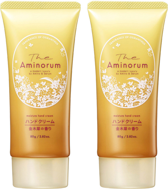 구마노유지 금목서 핸드크림 80g 2개