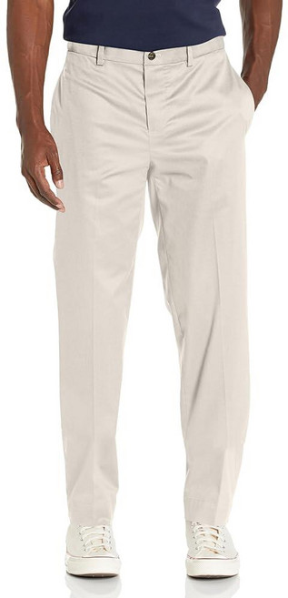 Brooks Brothers 남성용 레귤러 핏 스트레치 경량 어드밴티지 치노 팬츠 미네랄 레드. 32 x 34 177706