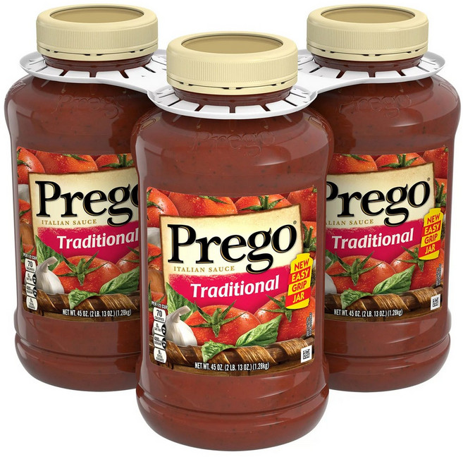 Prego 프레고 전통이탈리안 소스 1.28kg x3병, 1개