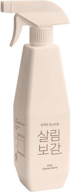 살림보감 초강력 뿌리는 곰팡이 제거제 벽지 베란다 벽 화장실 욕실 창틀 세제 결로방지, 550ml, 1개
