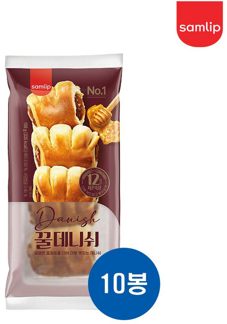 삼립 꿀데니쉬 100g x 10개