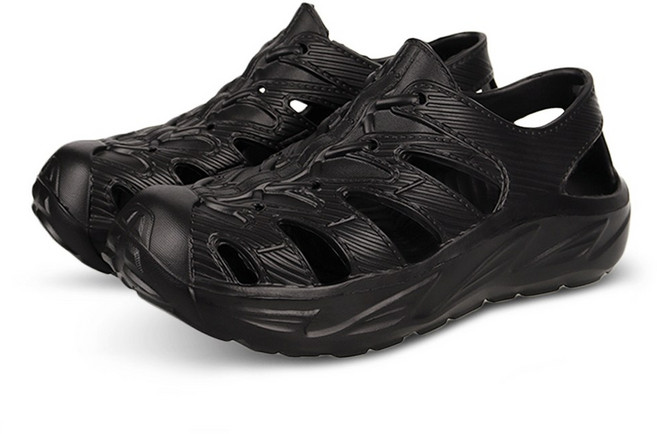 슈퍼카미트 남성용 무중력 더블 쿠션 족저근막 힐링 서포팅 아쿠아 워킹화