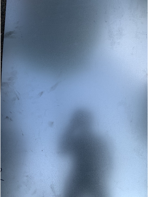 아연도금판 절단 2T 300x915(mm), 1개