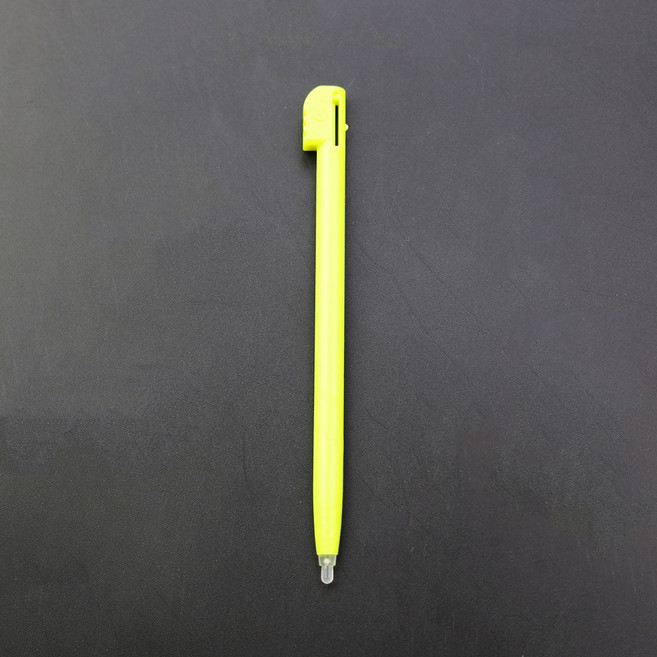 NDSL 플라스틱 금속 터치 스크린 펜에 대 한 1Pcs 스타일러스 펜 Nintend DS Lite 게임 컨트롤러 교체 액세서리, 1개, Green Yellow