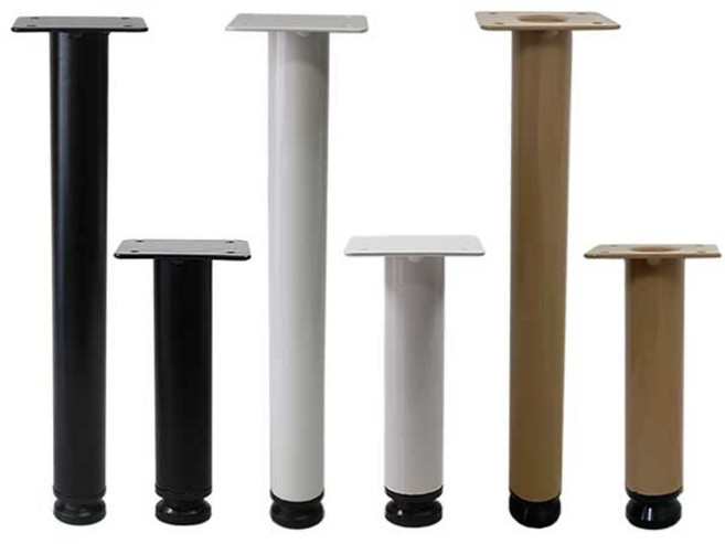 가구가구또가구 원통조절가구다리 150mm 300mm 가구다리 상다리 발통 높이조절발, 02_ 원통조절가구다리300mm (오크), 1개