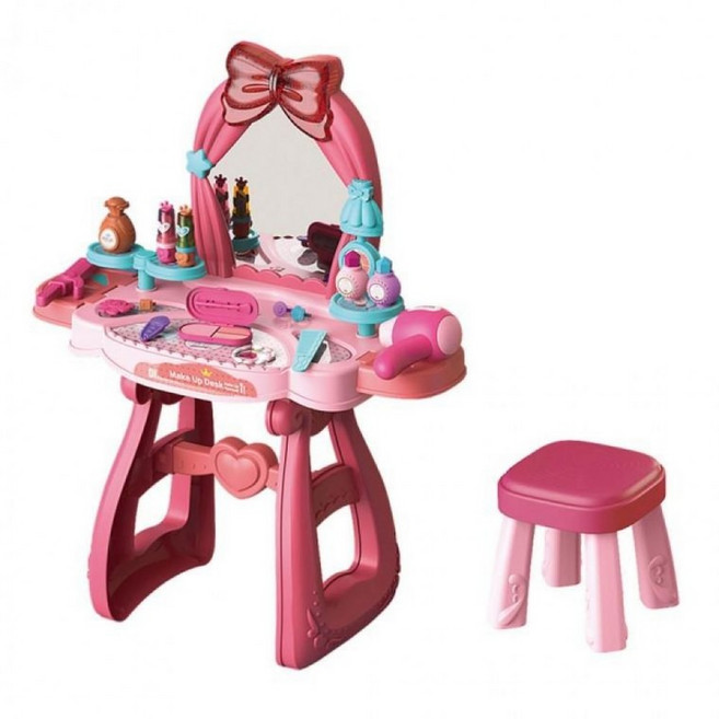 EA 바니랜드 미용놀이 러블리 메이크업 데스크 9375891, 1개, 상세페이지 참조