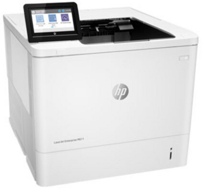 HP LaserJet Enterprise M611dn 黑白雷射印表機 高速列印 雙面節能, 1個, 含稅價