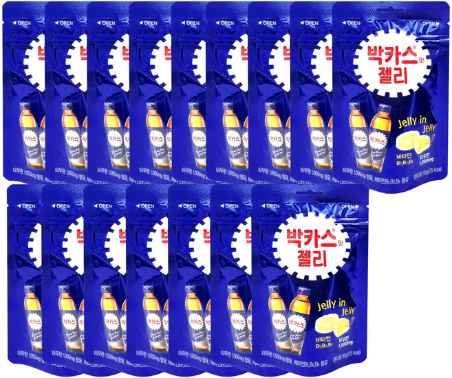 동아 박카스맛 젤리 (8봉지), 400g, 2세트