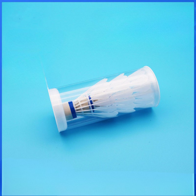 나일론 셔틀콕 배드민턴공, 화이트, 1개, 3개입