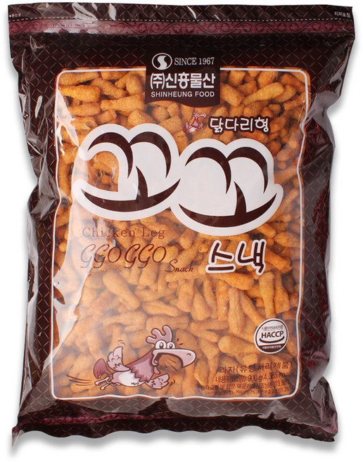 닭다리형 꼬꼬스낵 대용량 과자, 1개, 800g