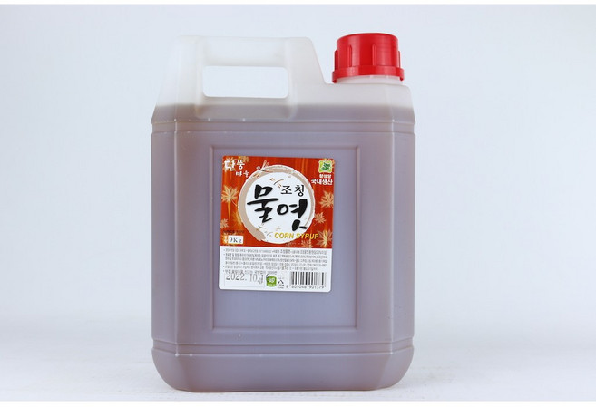 단풍 조청엿 황물엿 국내생산엿물 맥아 물엿 9kg, 1개