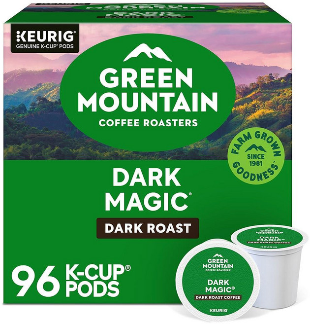 Green Mountain Coffee Roasters Sumatra Reserve Keurig 1인용 K-컵 포드 다크 로스트 커피 12개입, 24 Count (Pack of 4)