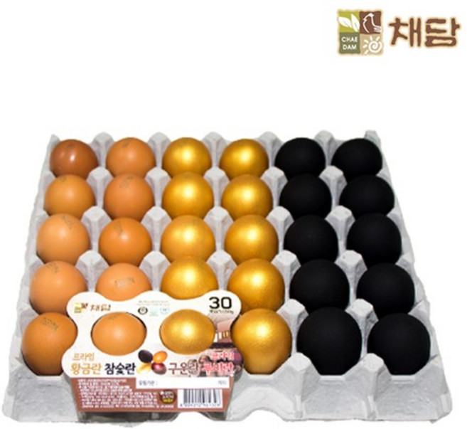 HACCP 프라임 혼합란 30구 (황금란10구+참숯란10구+구운란10구), 없음