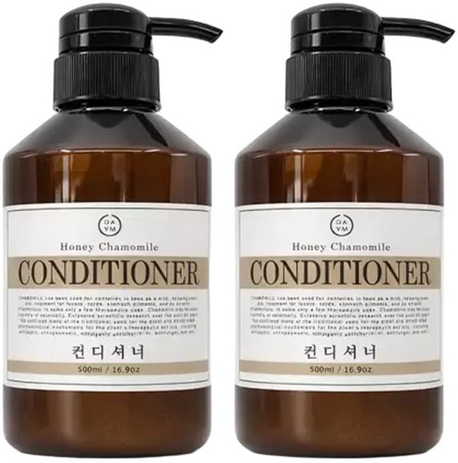 DAMA 다마 허니 캐모마일 컨디셔너 500ml 2개 헤어케어 린스