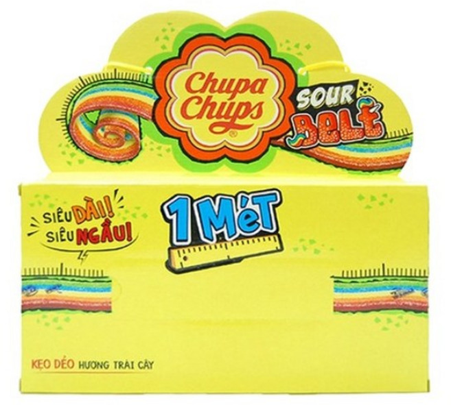 츄파춥스 사워벨트 1M 젤리, 55g, 84개