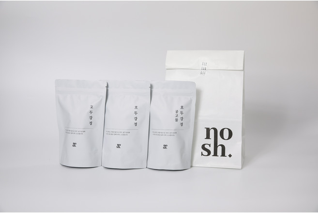 머스코바도 호두강정 정과 실속형 간식용 (120g 3팩), 80g, 3개, 오감정과