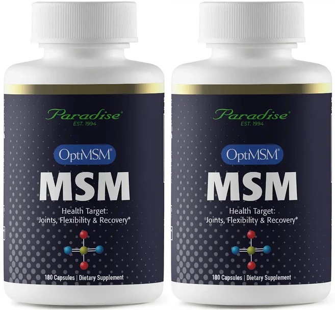 파라다이스허브 옵티 MSM 1000mg 180 캡슐 2개, 180정 - 쿠팡