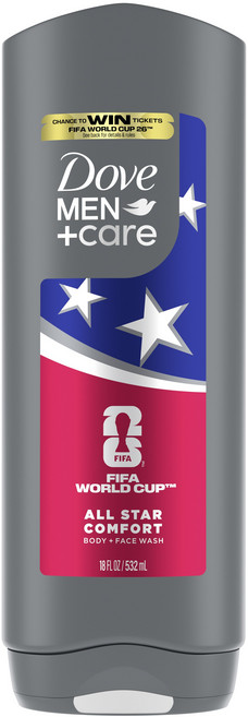 도브 멘 + 케어 바디 + 페이스 워시 올 스타 컴포트, 532ml, 1개