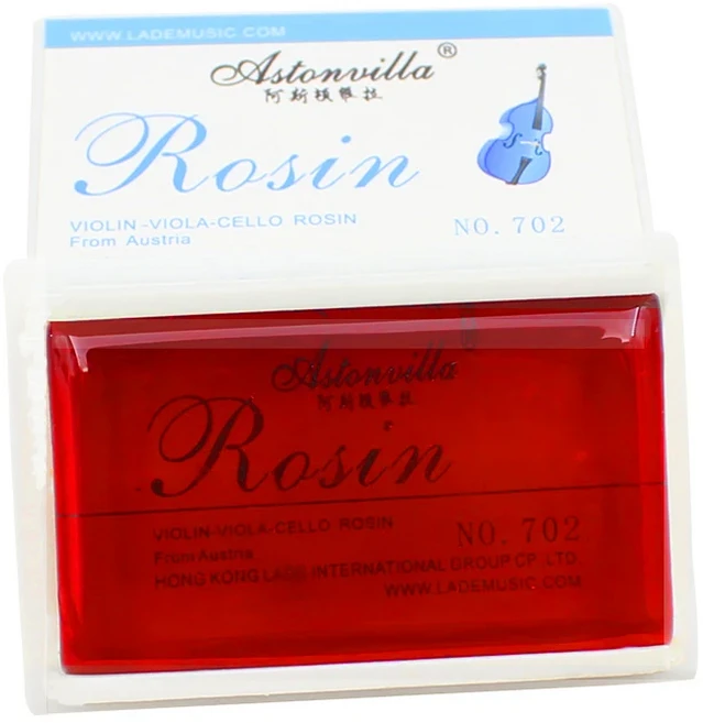 Astonvilla Rosin 바이올린 비올라 첼로용 701/702 레진 현악기 액세서리 활 음악 도구용, 01 Red, 1개